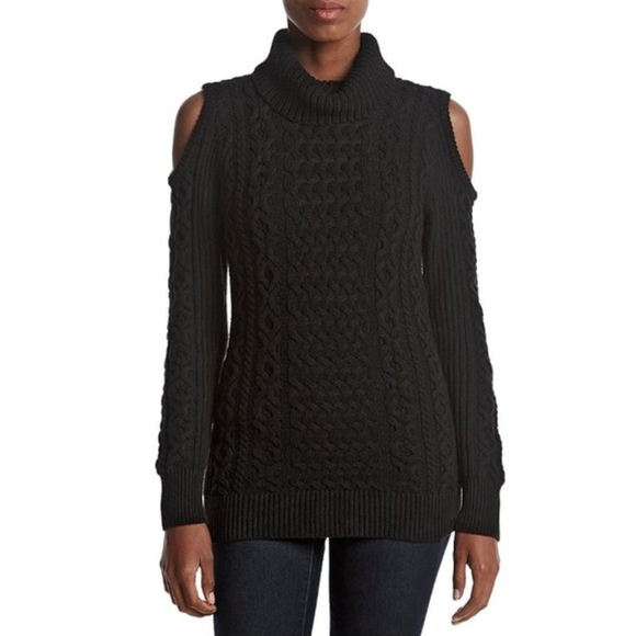 Ruff Hewn Turtleneck Cable Knit Cold 